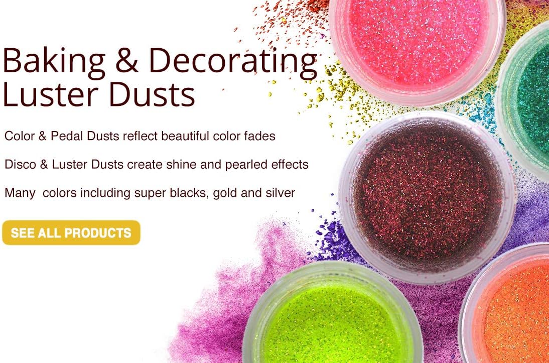 BAKELL Deep Ocean Art & Craft Glitter, 5g Jar | Dazzler DUST | Non-Toxic Decorating Glitter | Arts, Crafts, Slime, Glue, Paint, Face & Body (Deep Ocean)