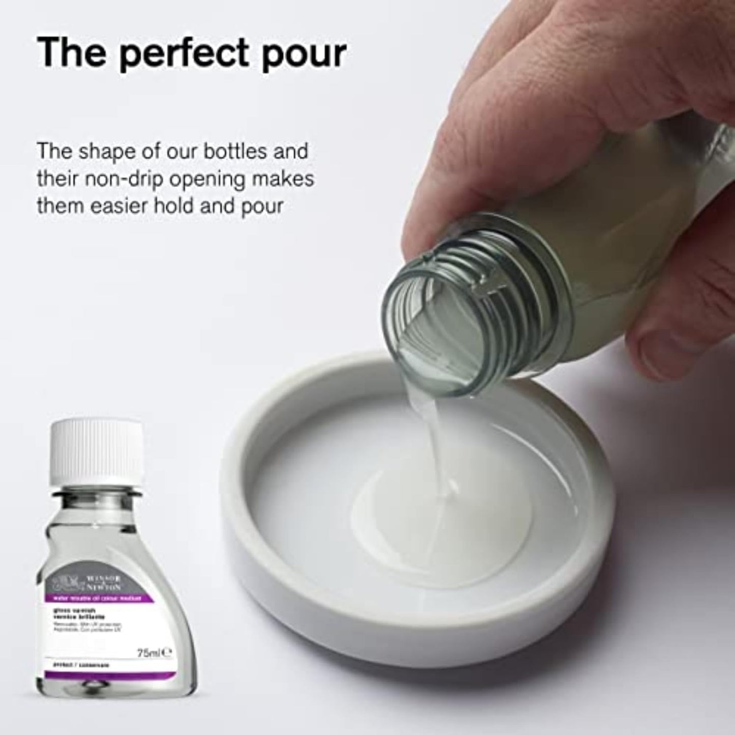 Winsor & Newton Artisan Matt Varnish, 250ml (8.4-oz) bottle
