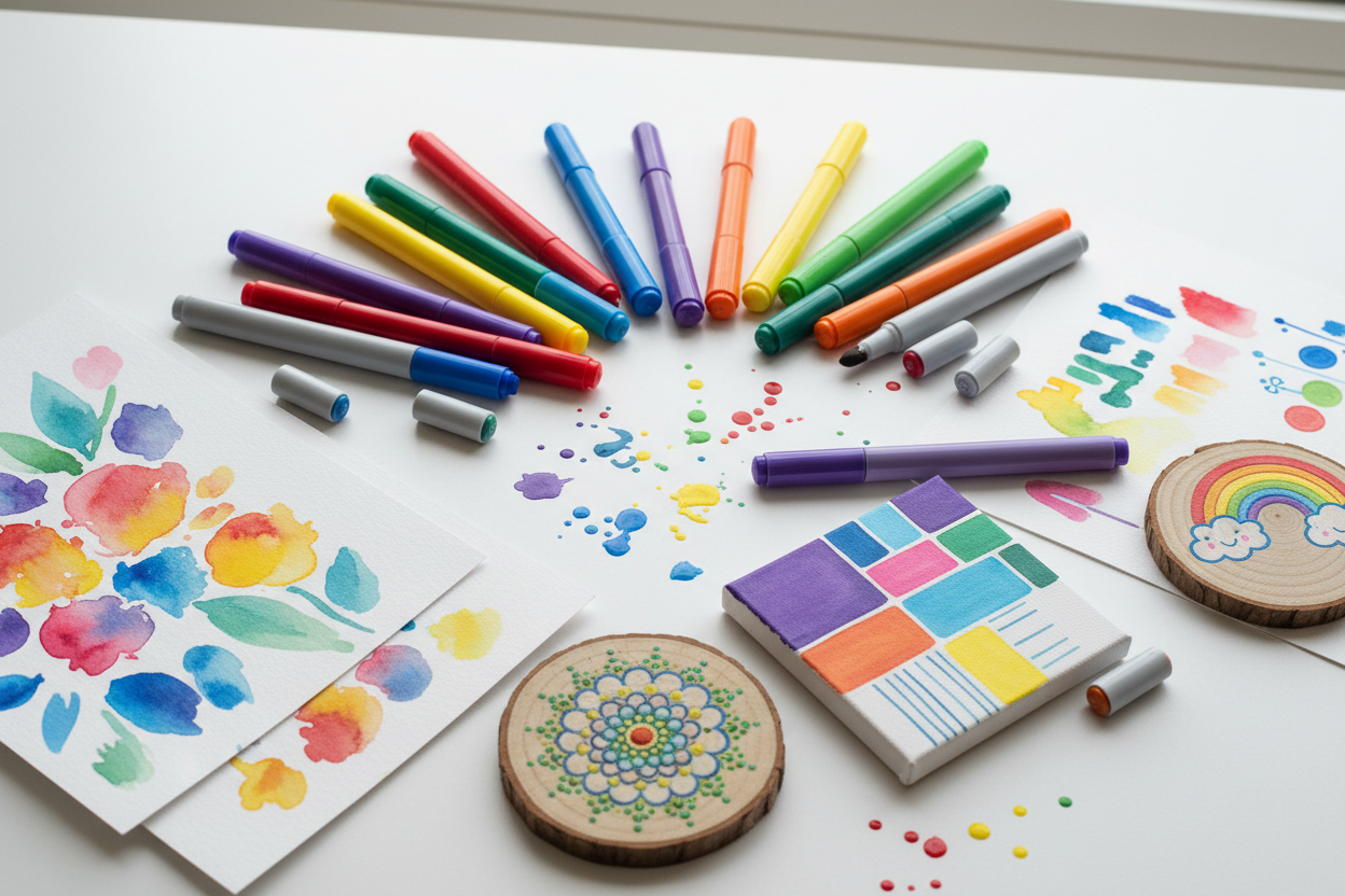 The Ultimate Guide to Acrylic Paint Markers: Tips, Techniques, and Creative Projects