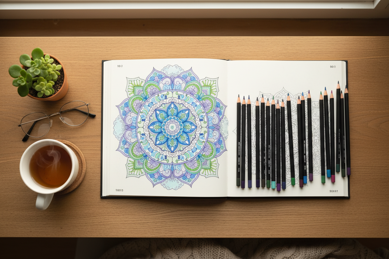 Adult Coloring: The Mindful Hobby That Melts Stress Away