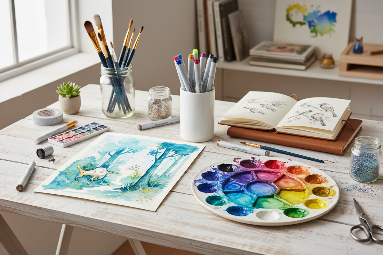 The Complete Guide to Acrylic Markers: Techniques, Surfaces, and Creative Projects