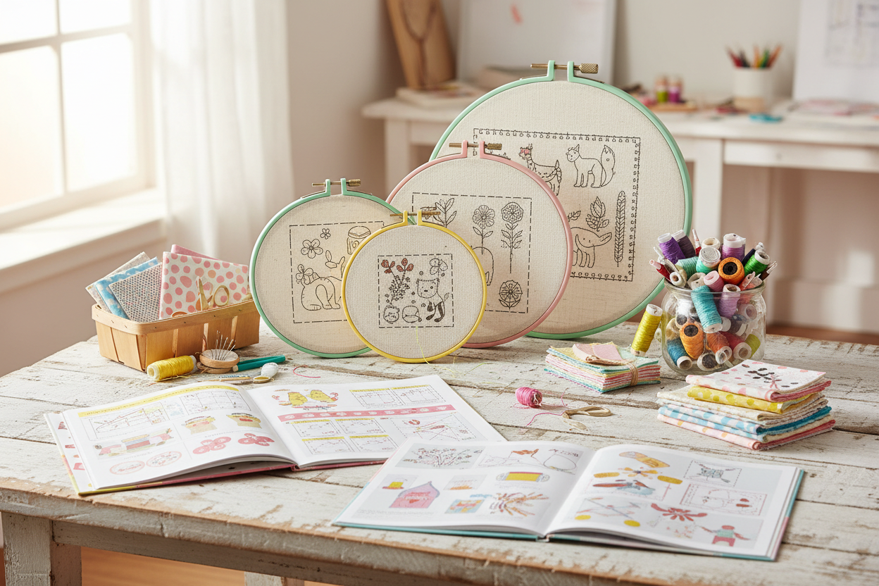 Getting Started with Embroidery for Kids: A Beginner's Guide
