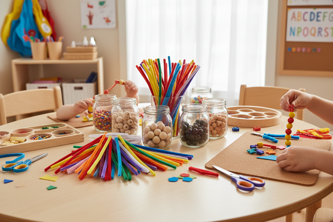 Hands-On Crafts for Child Brain Development: The Power of Tactile Learning