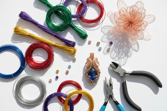 Craft Wire for Beginners: How to Make Your First Wire-Wrapped Jewelry