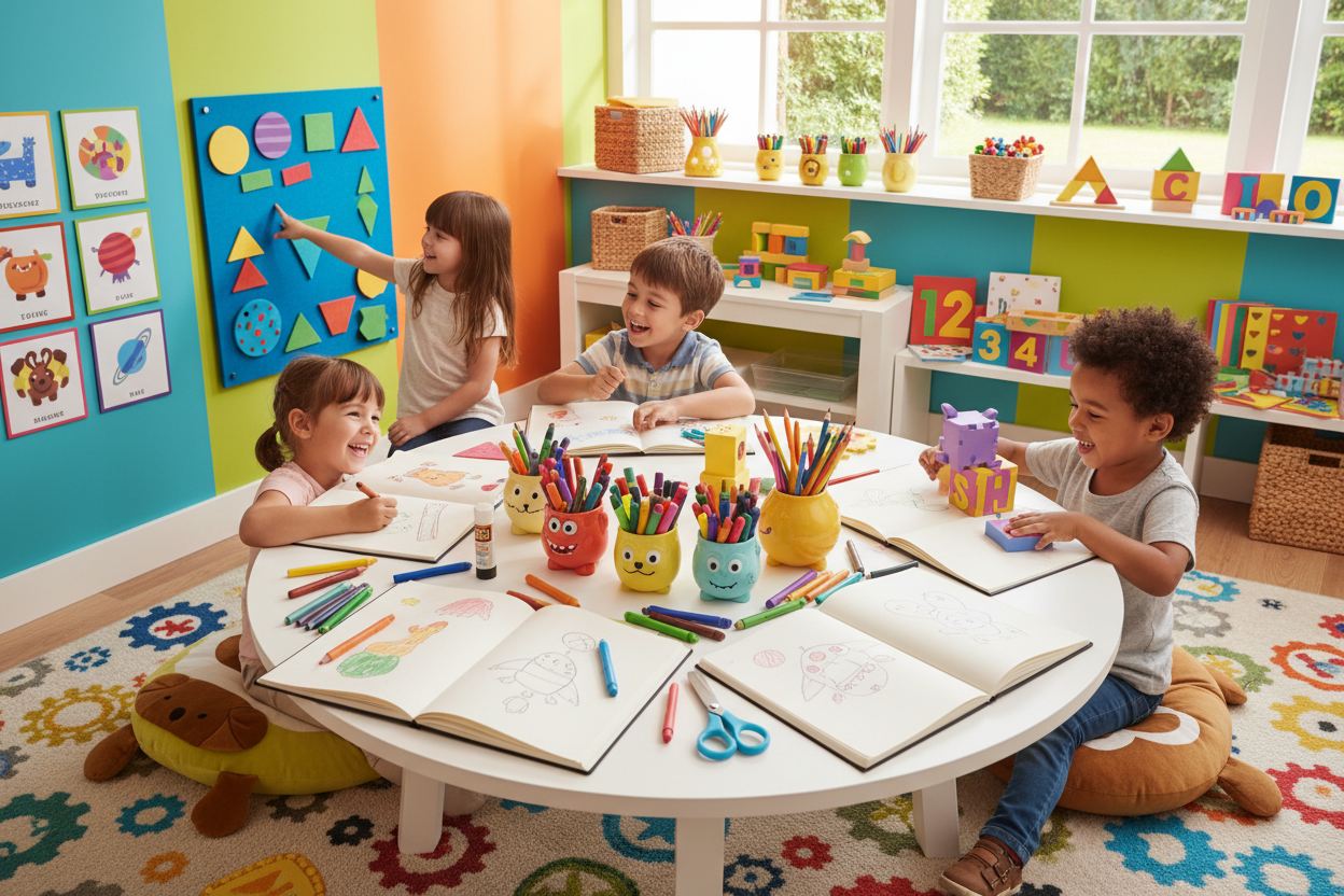 Drawing and Sketching for Child Brain Development: Building Intelligence Through Art