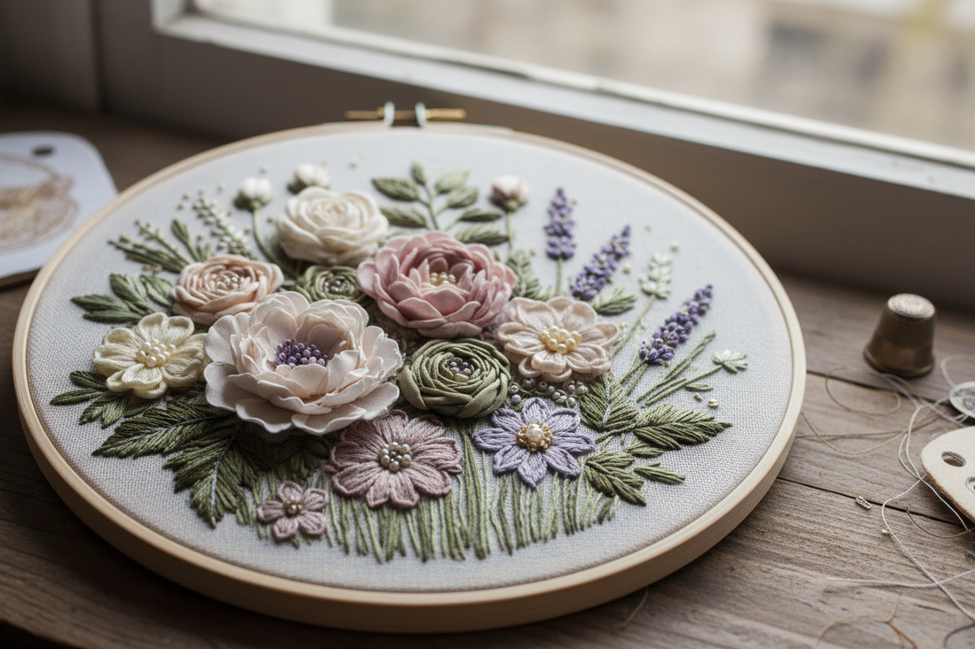 Dimensional Embroidery: Create Stunning 3D Textured Designs