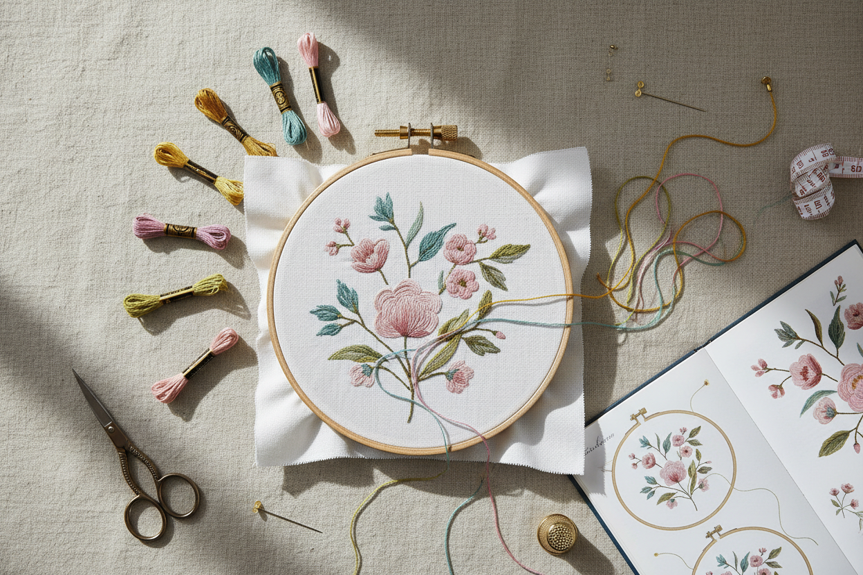 Your First Embroidery Pattern: A Step-by-Step Beginner's Guide | HobbyWorks