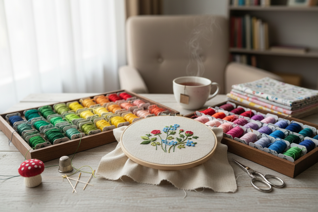 Modern Embroidery for Beginners: Stitches, Supplies, and Stunning Projects