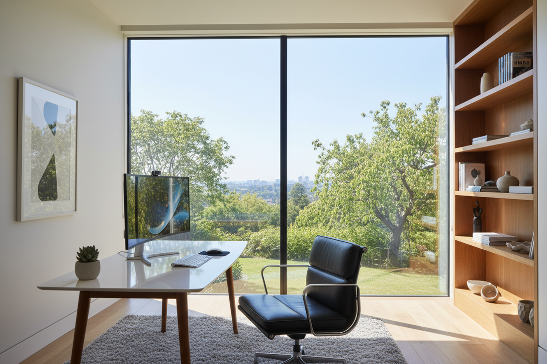 Transform Your Home Office with Privacy Window Film: Work Smart, Stay Private
