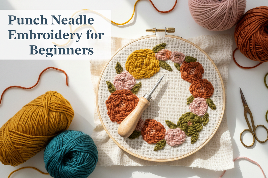 Punch Needle Embroidery for Beginners: Your Complete Getting-Started Guide
