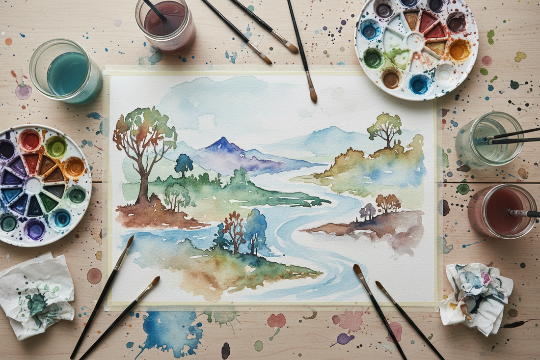 Watercolor Painting Techniques Every Artist Should Master: From Wet-on-Wet to Lifting