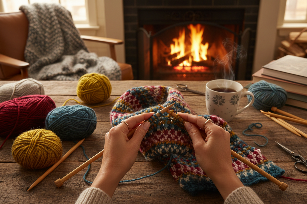 Winter Knitting Projects: Cozy Crafts to Warm Your Home