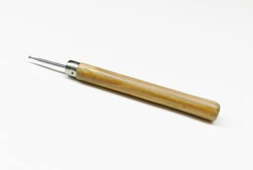 Wire Rounder Tool with Wooden Handle Debur Wire End Wire Working Tool Round Bur By JTS