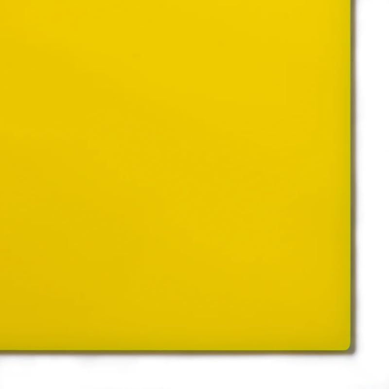 KastLite Colored Acrylic Sheets Nominal 6" x 18" - Plastic Sheet Easy to Cut, Saw, Shape, Laser Cut - Ideal for Arts & Crafts & DIY Projects- Durable, Lightweight, Scratch Resistant - Yellow 8 Pack