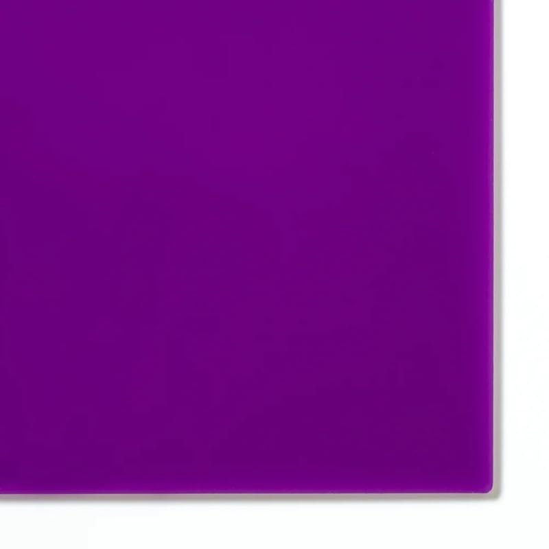 KastLite Colored Acrylic Sheets Nominal 6" x 6" - Plastic Sheet Easy to Cut, Saw, Shape, Laser Cut - Ideal for Arts & Crafts & DIY Projects- Durable, Lightweight, Scratch Resistant - Purple 4 Pack