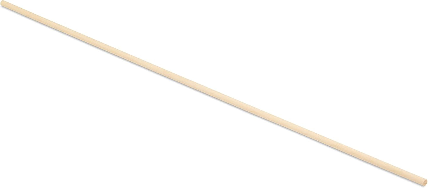 Dowel Rods Wood Sticks Wooden Dowel Rods 3/16 x 18 Inch Unfinished Hardwood Sticks for Crafts and DIYers 100 Pieces by Woodpeckers