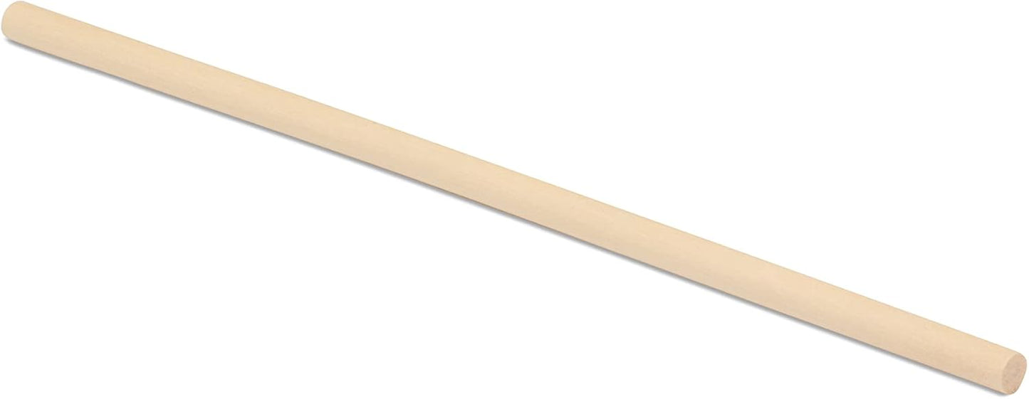 Dowel Rods Wood Sticks Wooden Dowel Rods 3/16 x 6 Inch Unfinished Hardwood Sticks for Crafts and DIYers 250 Pieces by Woodpeckers