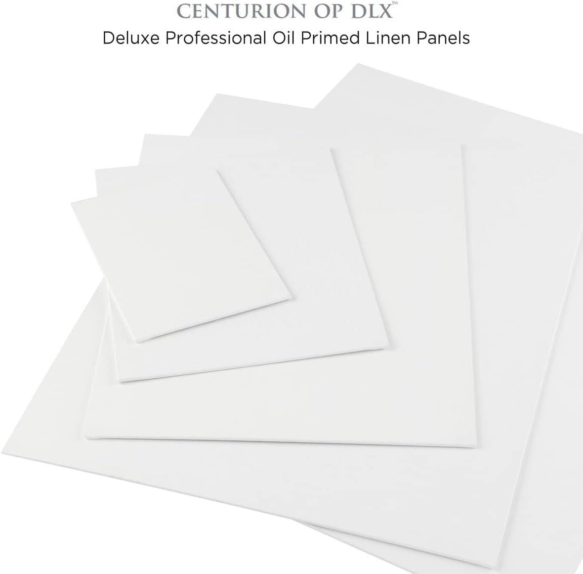 Centurion Deluxe Professional Oil Primed Archival Linen Panels - Enhanced Oil Priming for Superb Performance & Color Retention - [6 Pack - 9x12"]