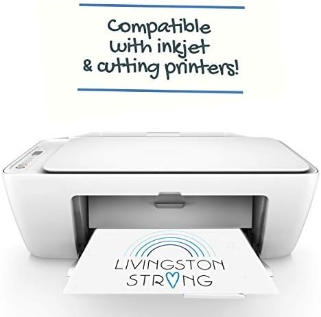 NuFun Activities Inkjet Printable Iron-On Heat TShirt Transfer Paper 11x17 (50, Light Fabrics)