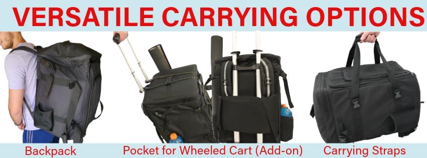 Ultimate Board Game Travel Bag – Durable Storage Case for Up to 10 Games, Water-Resistant, Padded Protection, Adjustable Strap & Handles – Perfect for Game Nights, Conventions & Tournaments