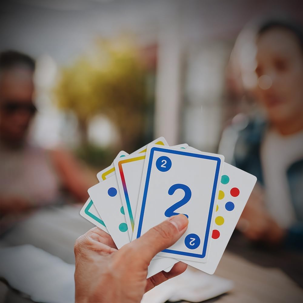 DOTS - A Fast-Paced, Easy-to-Learn Card Game for Families, Adults & Kids | A New Twist on Rummy-Style, Set Matching Fun | Perfect for 2 Players or Family Game Night | 2–6 Players, Ages 8+