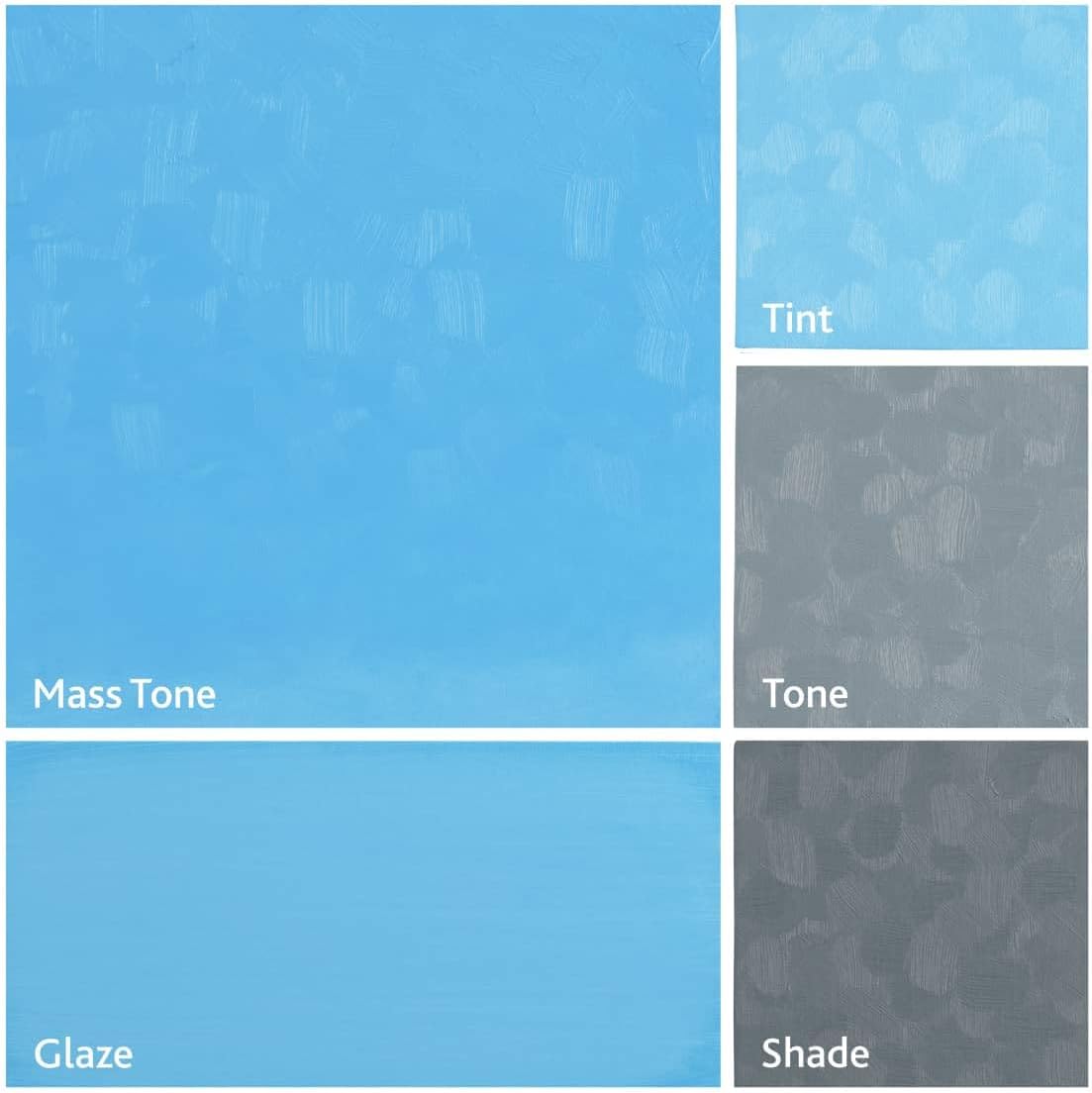Tusc & Pine Artist Oil Paint - Luminous Blue, 150 ml, Non-Yellowing, Rich & Creamy Consistency, Maximum Pigment Load, Small Batch Milled Oil Paints Made in the USA for Professional Artists