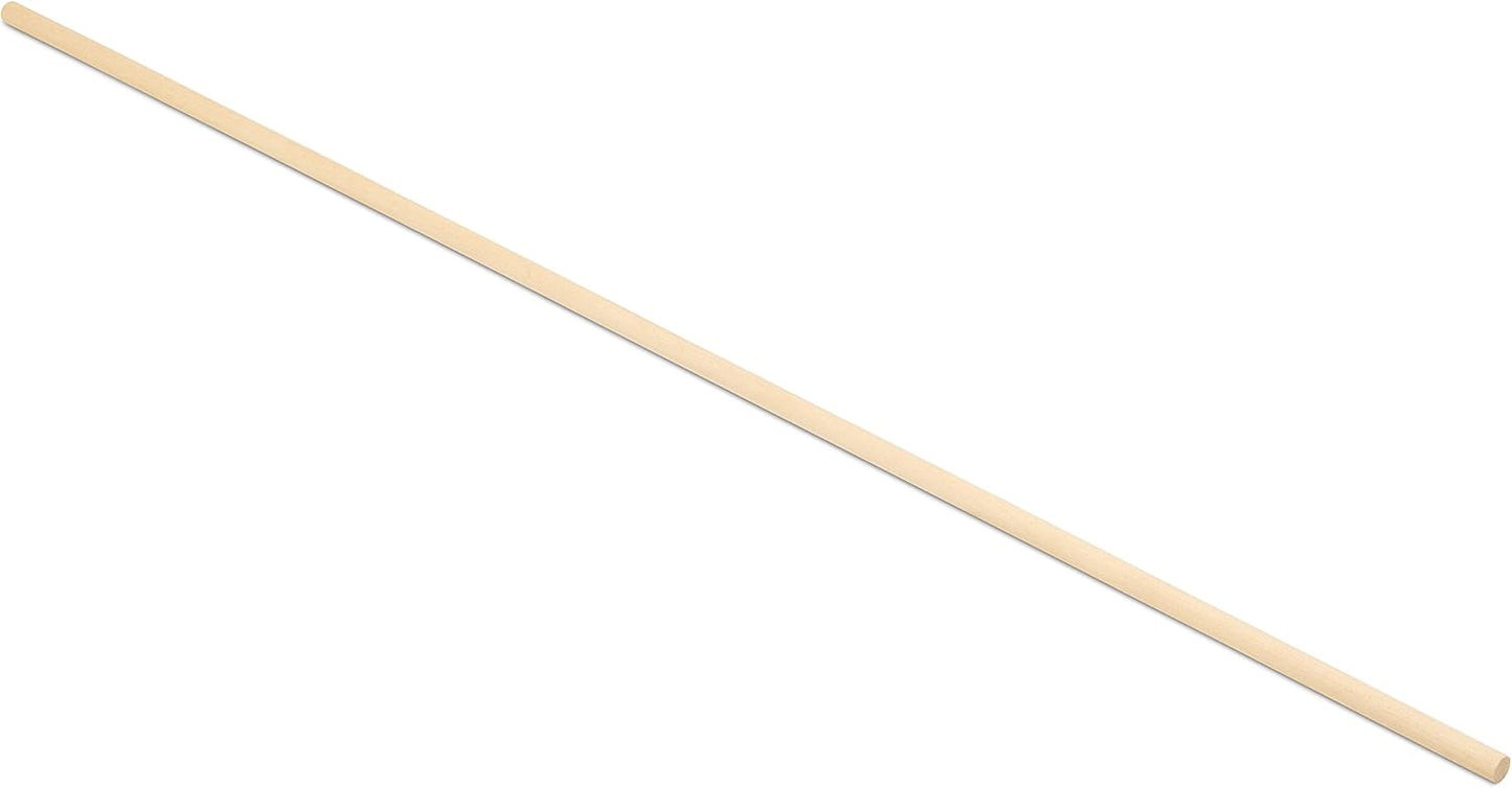 Dowel Rods Wood Sticks Wooden Dowel Rods 5/16 x 24 Inch Unfinished Hardwood Sticks for Crafts and DIYers 250 Pieces by Woodpeckers
