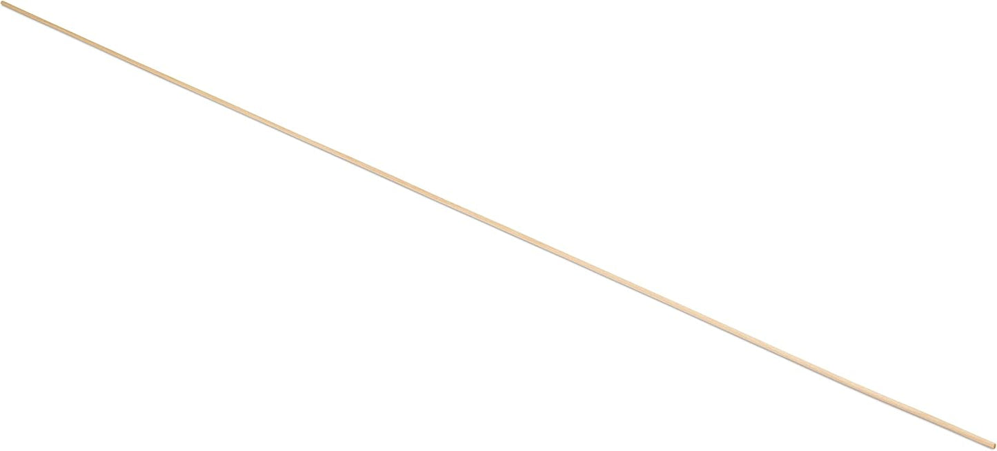 Dowel Rods Wood Sticks Wooden Dowel Rods 1/8 x 36 Inch Unfinished Hardwood Sticks for Crafts and DIYers 100 Pieces by Woodpeckers