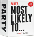 DSS Games Who's Most Likely to...Kinda Clean Family Edition [A Party Game | Great for Adults, Teens & Kids | Halloween, White Elephant Gift, Stocking Stuffer | Game Nights & Big Groups]