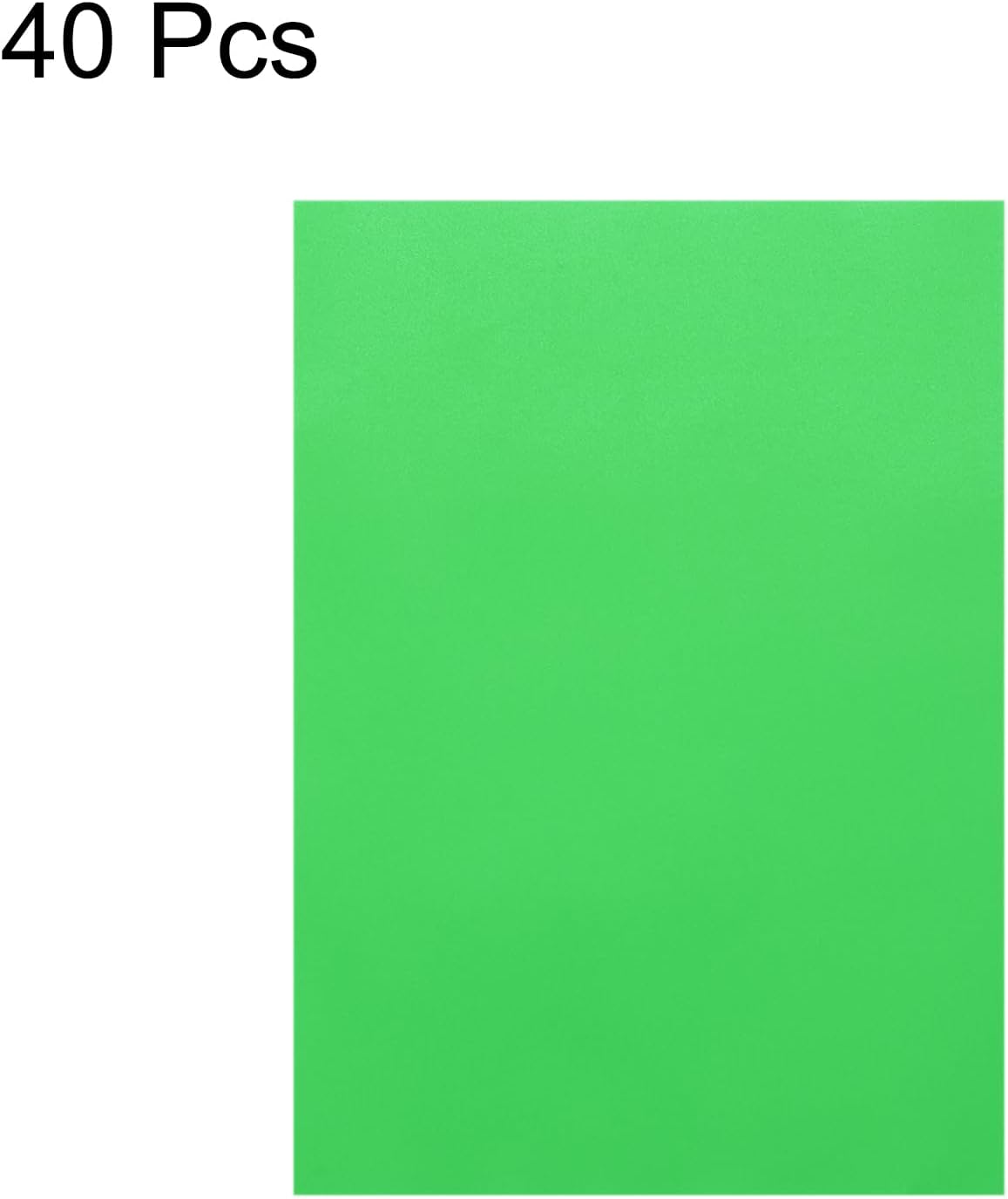 MECCANIXITY Colored Vellum Paper, 40 Sheet Green Transparency 8.5 x 11 Printable Vellum Paper, Translucent Vellum Sheets for Printing Wedding Invitations Ink Jet Laser Printer