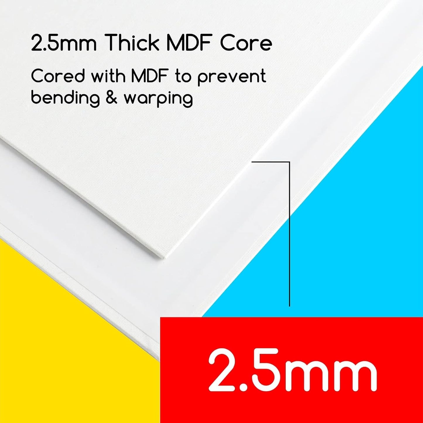 MEEDEN 14-Pack 100% Cotton Canvas Boards for Painting - 9x12'' Blank Canvas Panels for Oil & Acrylic Painting, Ready to Paint Art Supplies for Professional Artists, Students