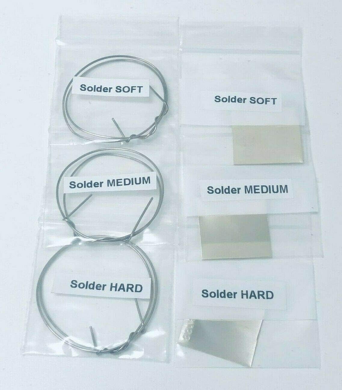 Soldering Kit for Jewelry Making Handy Flux 3rd Hand Base Fiber Grip Tweezers Silver Wire and Sheet Ceramic Board Soldering Pick