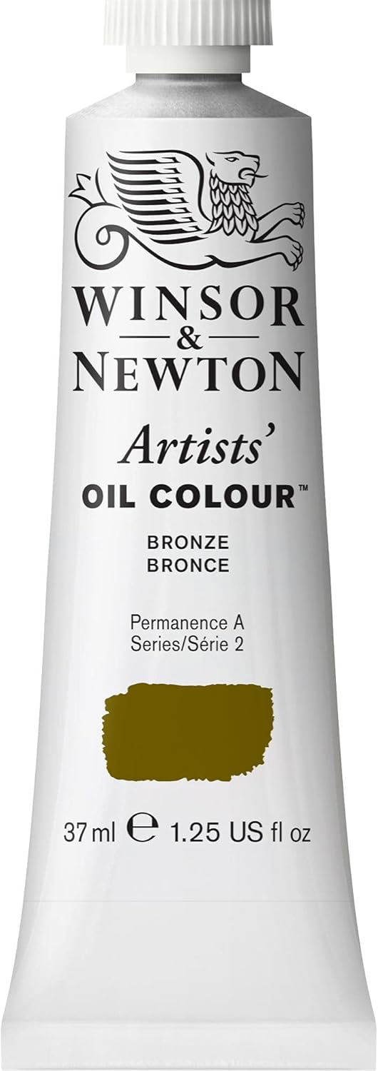 Winsor & Newton Artists' Oil Color, 37ml (1.25 oz) Tube, Bronze