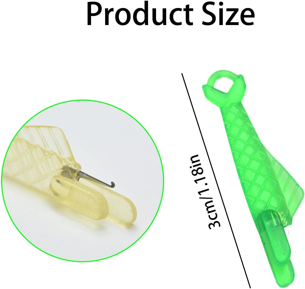 Fish Mouth Sewing Machine Needle Threader - 2025 New Automatic Tool, Quick & Easy Loop Threader for Enhanced Sewing Efficiency & Precision (50)