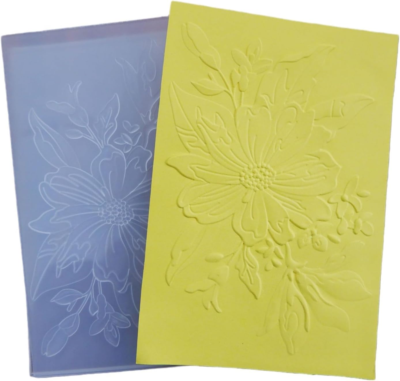 3D Spring Flower Background Embossing Folder for Card Making Floral DIY Plastic Scrapbooking Photo Album Card Paper DIY Craft Decoration Template Mold