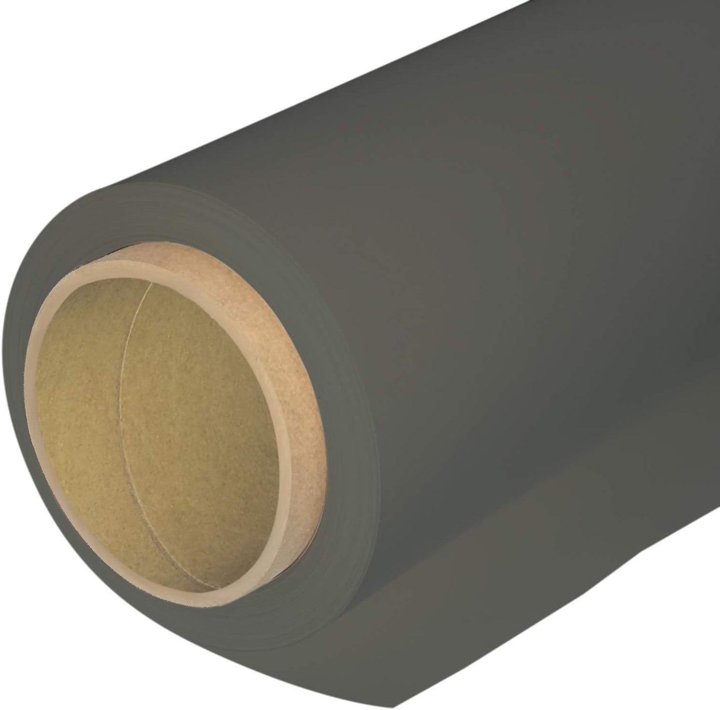Seamless Photography Background Paper Roll, Grey Photo Paper Backdrop for Photography, Video and Streaming (53''x16 'Thunder Grey)