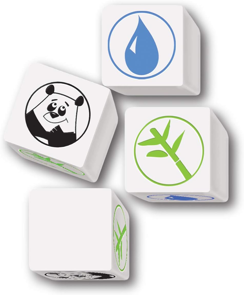 Pass The Pandas - Family-friendly activity, dice rolling game, fun party option, kids' dice game, board game for kids, strategy play, fast-paced fun