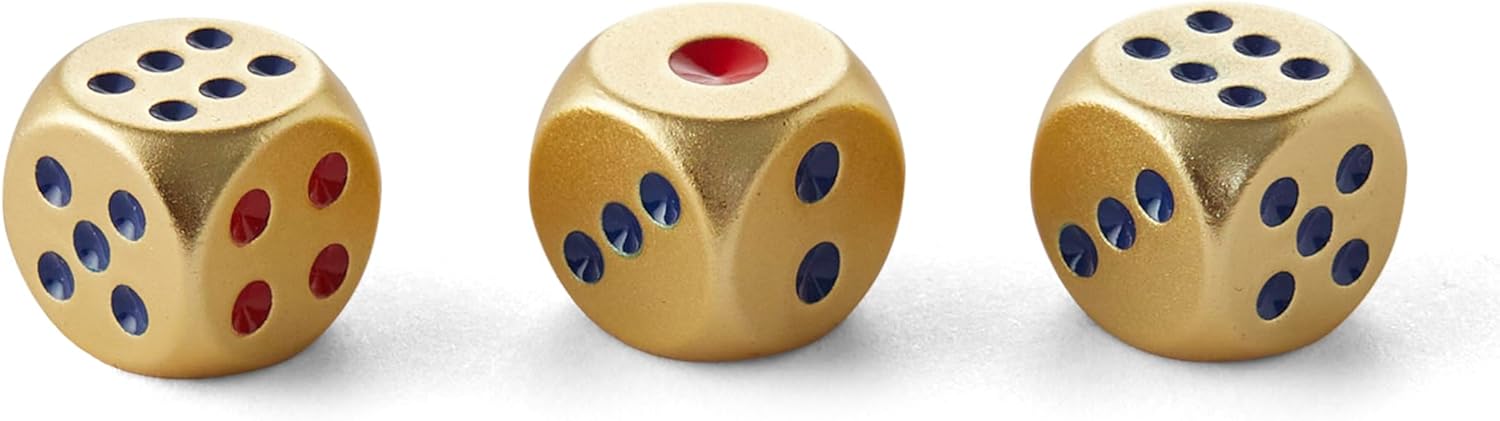 Mahjong All-in-One Tile Rack & Pusher, Acrylic Mahjong Combo, Enhanced Mah Jongg Tile Holders Set of 4 with 3 Goldern Dics (Beige White)