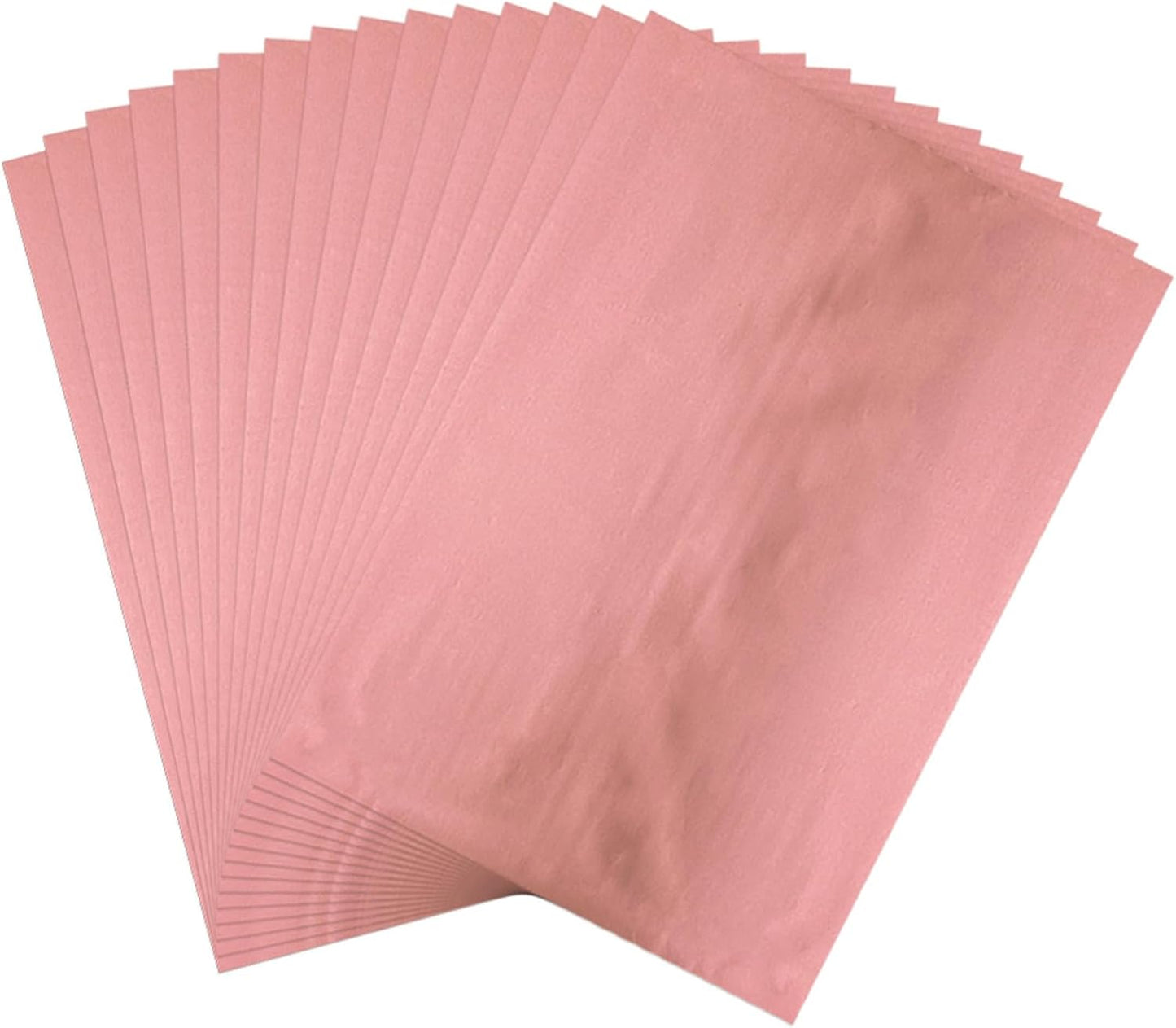 Briartw 20x29cm Hot Foil Paper 50 Sheets Pack Toner Reactive Foil Hot Stamping Foil Paper by Laser Printer and Laminator for Scrapbooking Craft Cardmaking DIY Album (Pink, 50 Sheets)