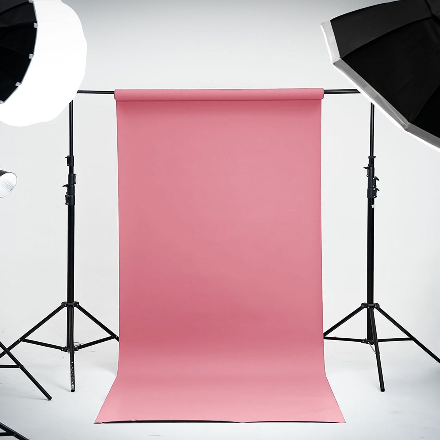 Kate Seamless Paper Backdrop for Photography Pink Backdrop Paper (86''x32.8' Baby Pink)