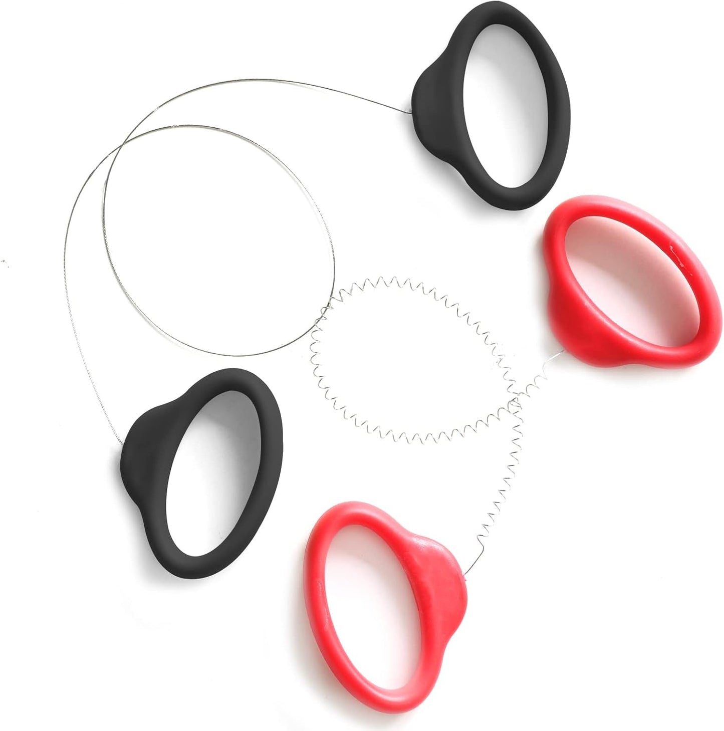 Pottery Wire Tool, Black and Red Handle Standard Clay Wire Cutter for Pottery Wheel and Clay Artists, Pottery Wire Tool Widely Used in Pottery Wheel and Clay Cutting Sculpting Pottery Wire Tools
