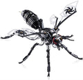 3D Puzzles for Adults, Metal Model Kit Wasp Mechanical Puzzle for Adults/Teens, DIY Creative Craft Gifts Kits Difficult Assembled 3D Puzzle for Family Time, Home Decor (Black)