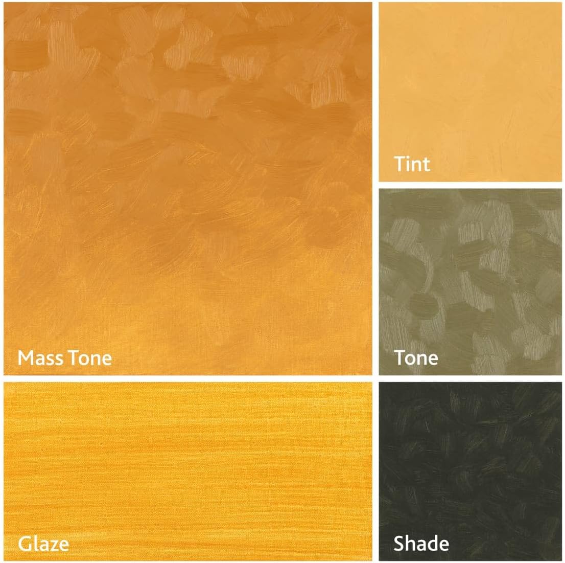 Tusc & Pine Artist Oil Paint - Yellow Ochre Light, 40 ml, Non-Yellowing, Rich & Creamy Consistency, Maximum Pigment Load, Small Batch Milled Oil Paints Made in the USA for Professional Artists
