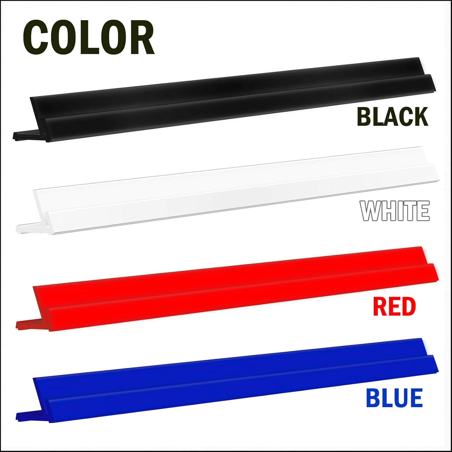 Lightweight Non-Slip Card Holder Stand – Set of 4, 13.4 Inches – Made in Japan for Card Games and TCG, Anti-Skid Base (4 Pack-Blue)