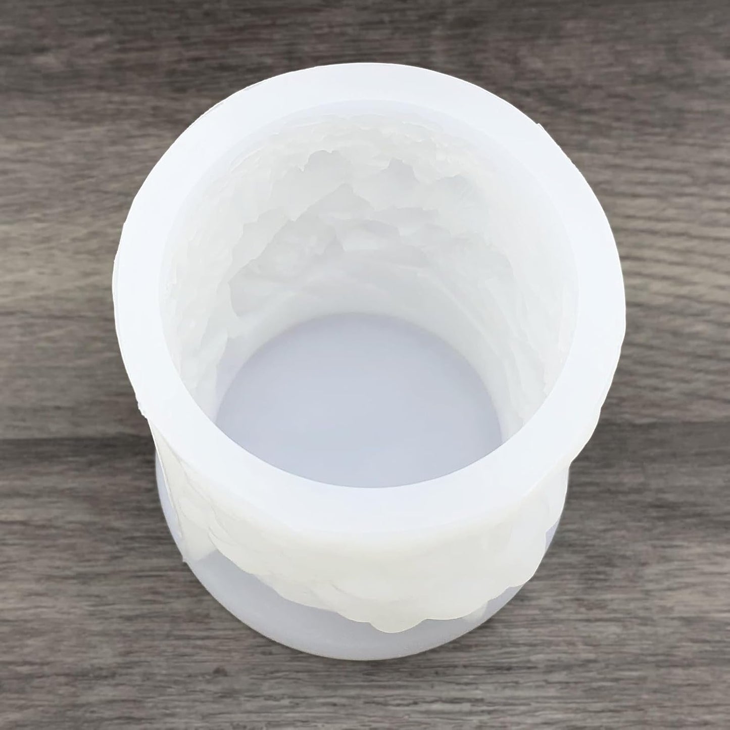 Flower Cylinder Candle Mold Floral Leaf Pillar Thick Silicone Mold for Candle Making Soaps Resin Clay Home Decoration Crafts DIY (Style-1)