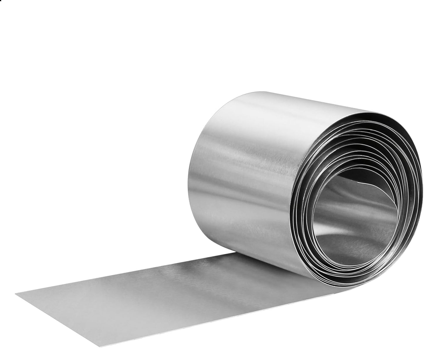Aluminum Flashing Roll，Aluminum Sheet Roll 3500x100x0.2mm(LxWxT) Applicable to Various House Repair and DIY Projects