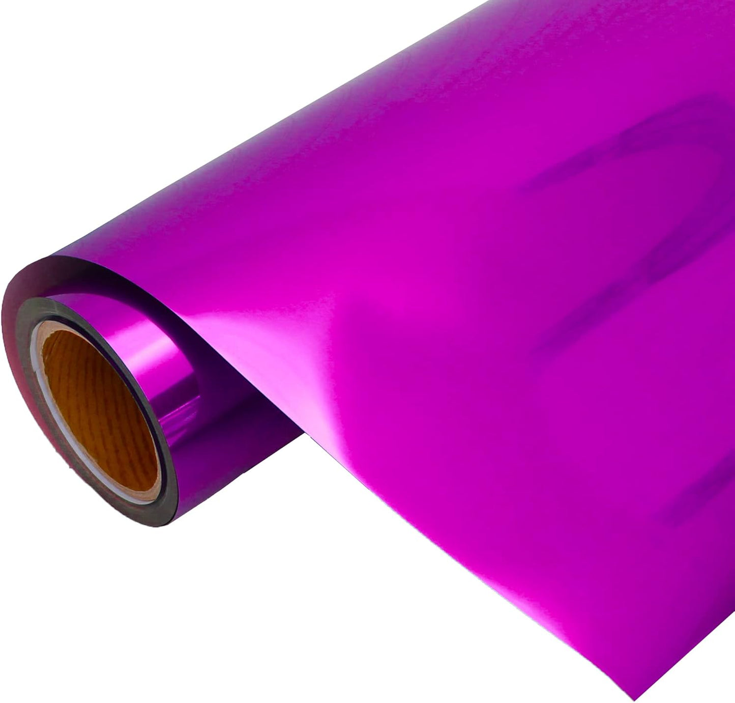 3 Yard x 20" Wide Roll Threadart Metallic Fuchsia Heat Transfer Vinyl Film | Compatible with Venture Explore and Maker, Silhouette Cameo, & Large Format Cutters