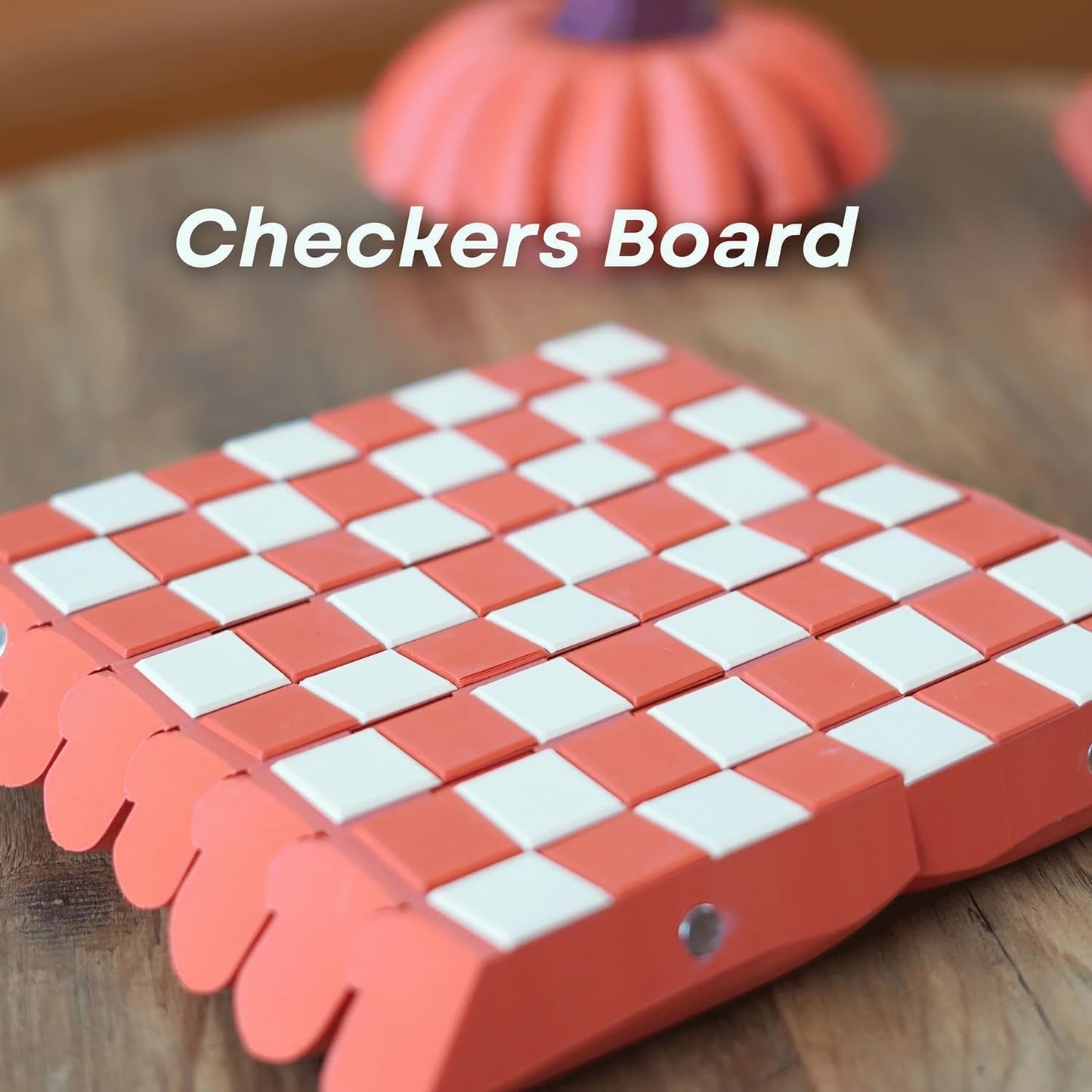 Forgecore Gourd Games, Pumpkin Game Set: Magnetic Chess Checkers, Dice Tower, Cribbage, Card Holder, Gourd Gambit Pumpkin Chess Expansion Pack, 3D Printing Portable Adult Pumpkins Board Game Set(2#1)
