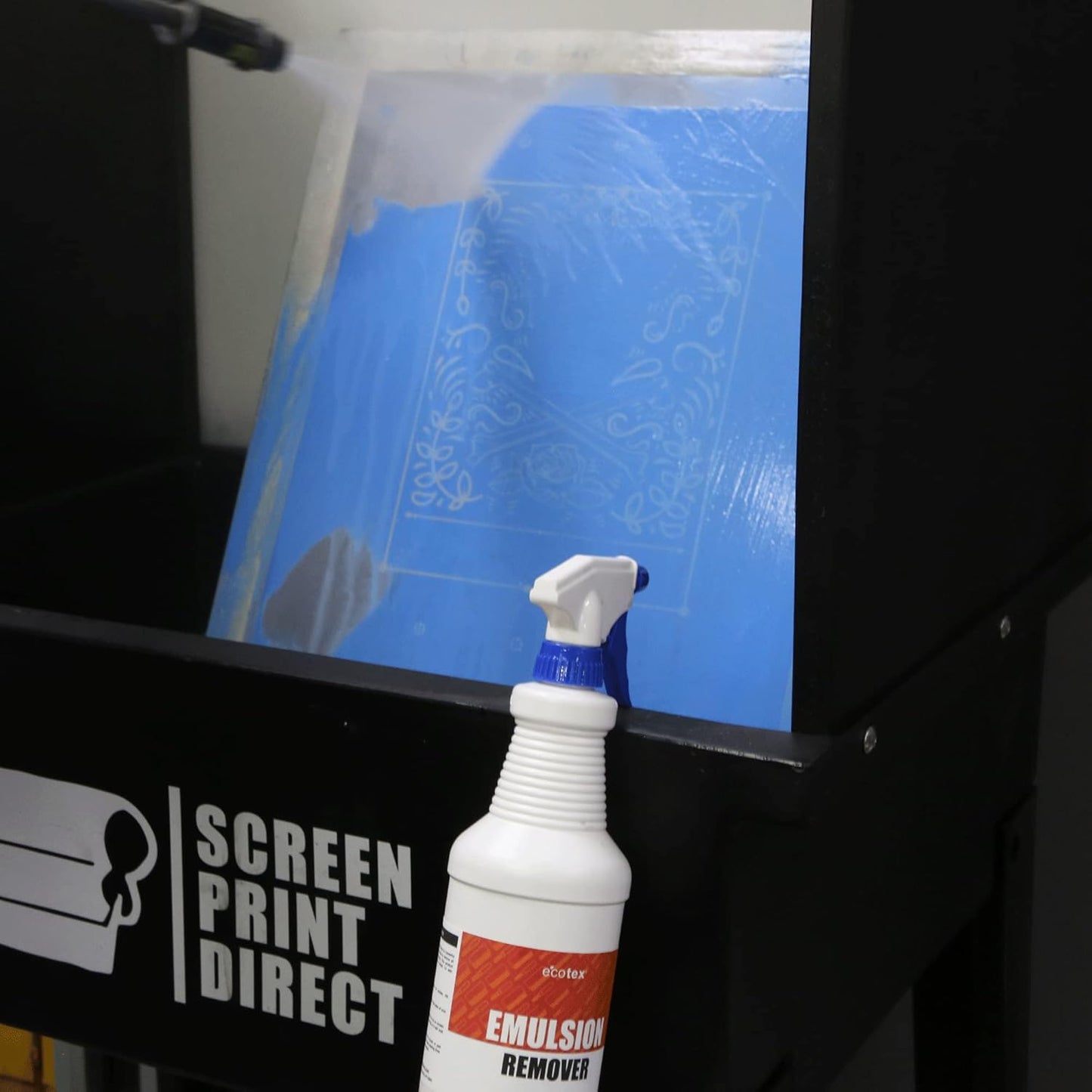 Ecotex® Screen Printing Emulsion Remover (Quart - 32oz.) - Diazo Photo Emulsion Cleaner for Silk Screens and Stencil Remover - Screen Print Direct®