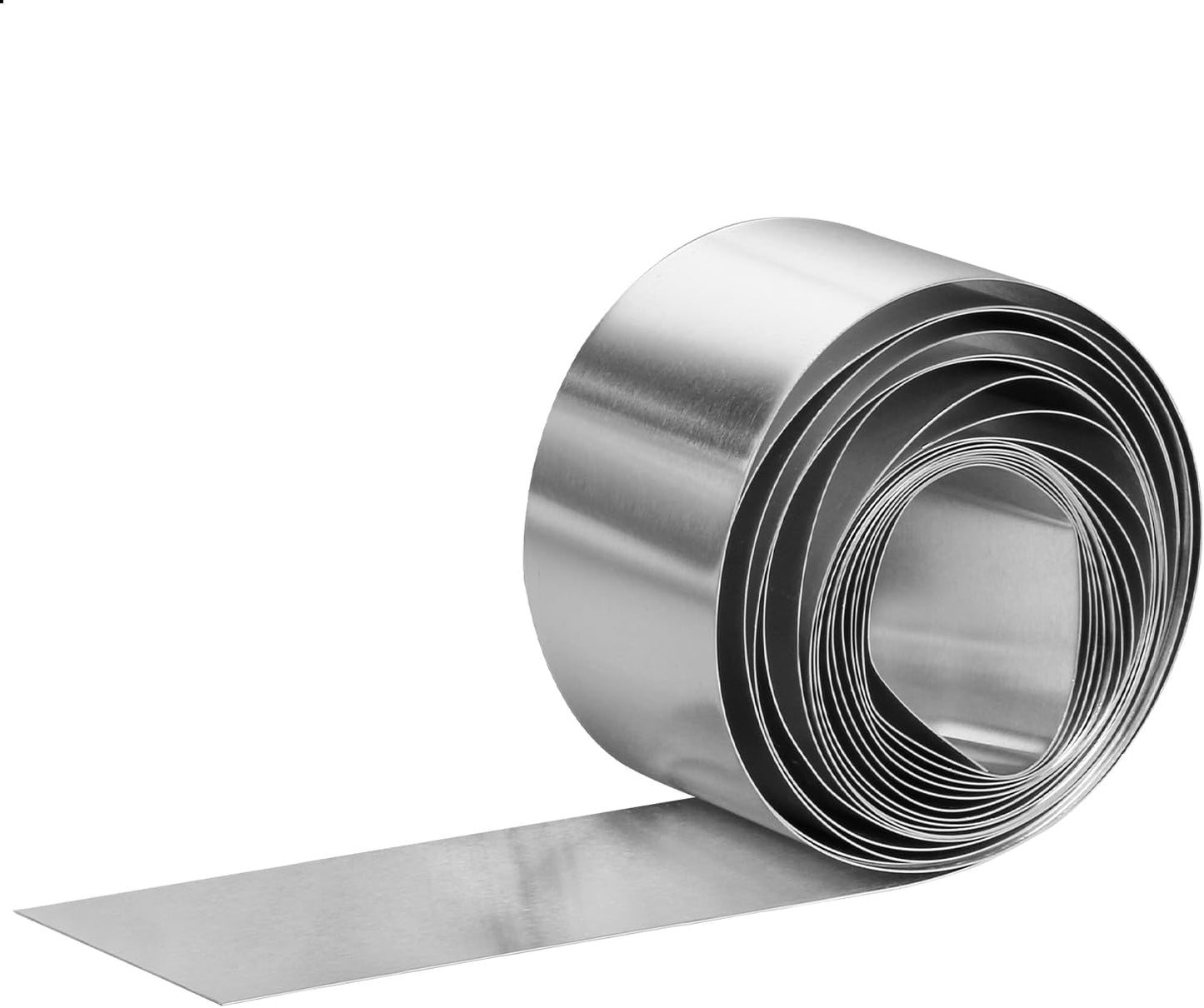 Aluminum Flashing Roll，Aluminum Sheet Roll 3500x50x0.3mm(LxWxT) Applicable to Various House Repair and DIY Projects